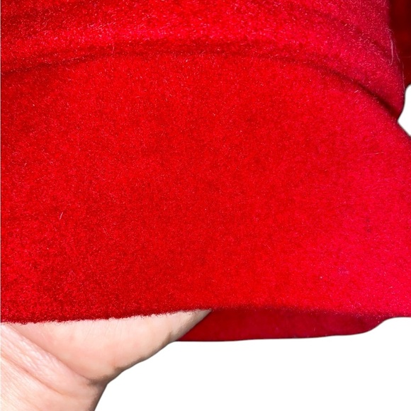 charter club red wool hooded duffle Coat toggle buttons
Fall winter Holiday coat - Picture 4 of 10